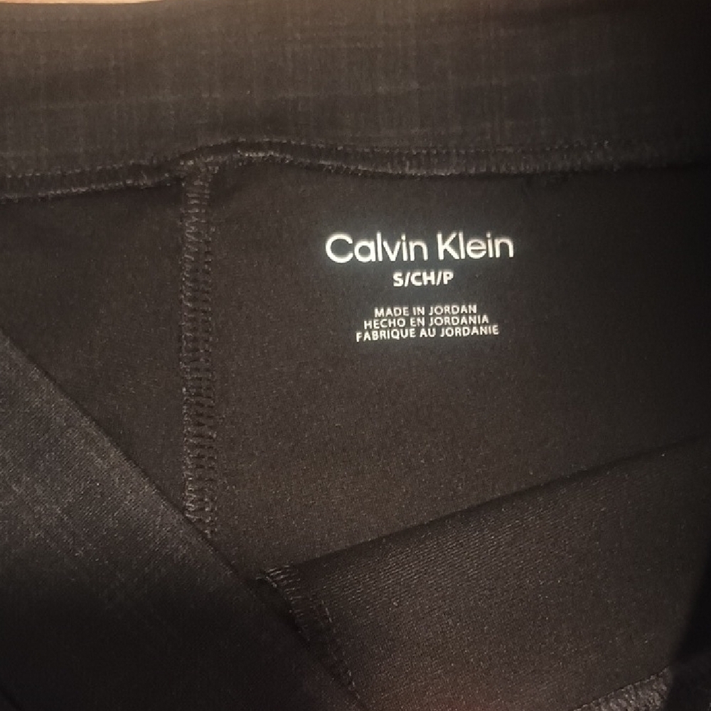 NWT Calvin Klein Modern Essentials Plaid Pull-On Slim Pants - Size S - Picture 8 of 15
